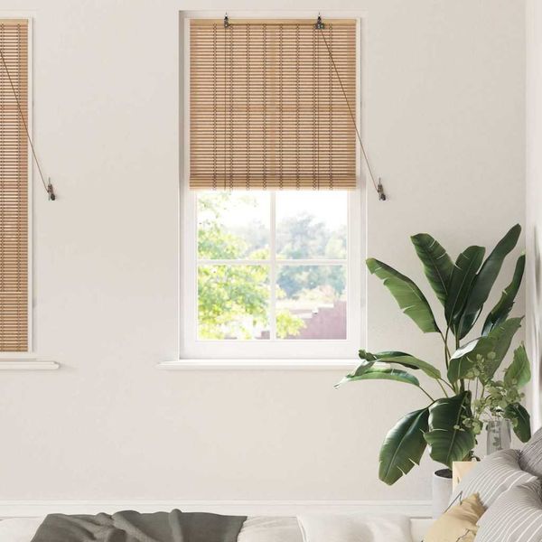 vidaXL Roleta Príroda 90 x 160 cm Bambus