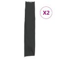 vidaXL Obaly na záhradný slnečník 2 ks 136x25/23,5cm 420D oxford látka