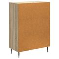 vidaXL Servírovacia skriňa so zásuvkou Dub sonoma 66 x 34,5 x 89,5 cm