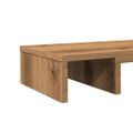 vidaXL Stojan na monitor dub artisan 60x24x10,5 cm kompozitné drevo