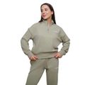 Dámska mikina 1/2 Zip Agile Sage - GymBeam