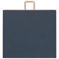 vidaXL Papierové tašky 50 ks s rúčkami, modré, 54x15x49 cm