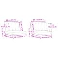 vidaXL Záhradná súprava gaučov 8 ks Prírodná a krémová