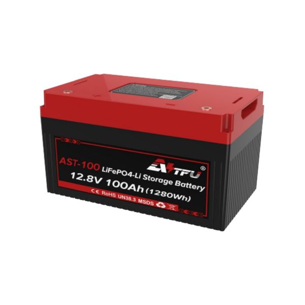 Batéria LiFePO4 12,8 V 100 Ah SOLARFAM AST-100 s ohrevom, Bluetooth