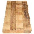 vidaXL Stolová doska živá hrana 180x40x2,5 cm masívny surový mangovník