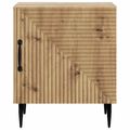 vidaXL Nočný stolík 2 ks Dub artisan 43 x 34,5 x 50 cm