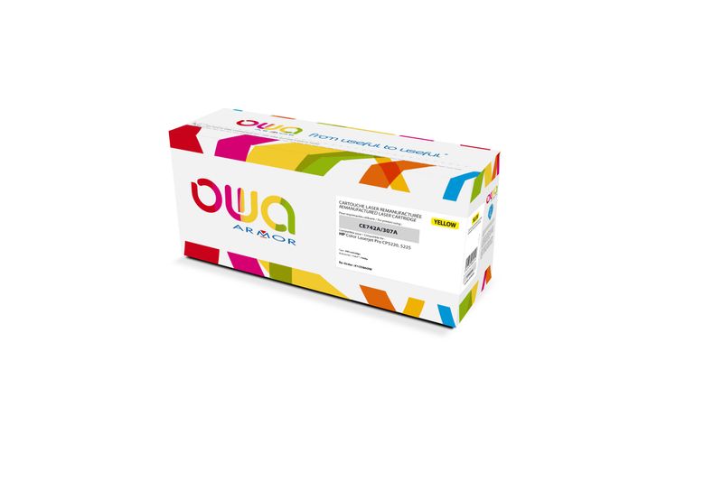 OWA Armor toner kompatibilný s HP CE742A, 7300st, žltá/yellow