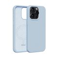 Etteri Silikónové Mag puzdro pre iPhone 15 Pro 6,1" svetlomodré