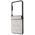 Guess HC Magnetic 4G PU CLASSIC puzdro pre Samsung Galaxy Z Flip 8 ružová