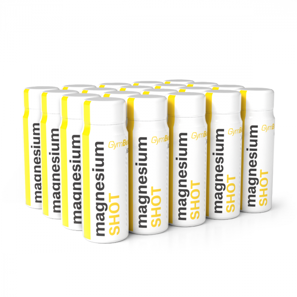 Magnéziový shot - GymBeam, citrón, 20 x 60 ml