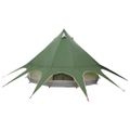 vidaXL Teepee stan pre 5 osôb 5-miestny Zelená a šedá