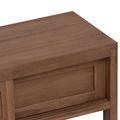 vidaXL TV skrinka 110 x 30 x 30 cm Husté teakové drevo Prírodná