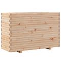 vidaXL Záhradný kvetináč 110x40x72,5 cm masívna borovica