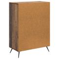 vidaXL Servírovacia skriňa Staré drevo 66 x 34,5 x 90 cm