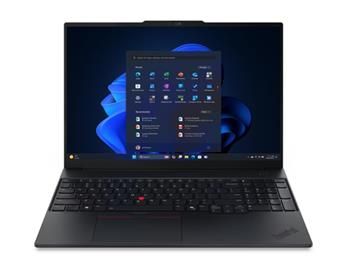 Lenovo ThinkPad E16 G4 Copilot+ PC Ryzen AI 7 345/32GB/512GB SSD/16" WUXGA IPS/3yOnSite/Win11 Pro/černá Notebook, AMD Ryzen AI 7 345, 32GB DDR5-5600, 512GB PCIe 4.0 SSD, AMD Radeon 820M, 16" WUXGA IPS 400nit, Wi-Fi 7, USB4, W11P, cer