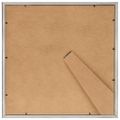vidaXL Fotorámiky na stôl, koláž 3 ks, strieborné 30x30 cm, MDF