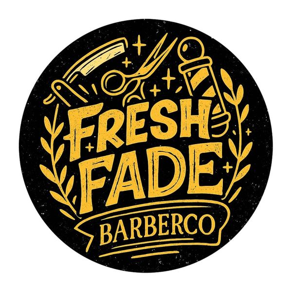 Barber samolepka BARBERCO Fresh fade