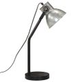 vidaXL Stolová lampa 25 W starožitná strieborná 17x17x60 cm E27