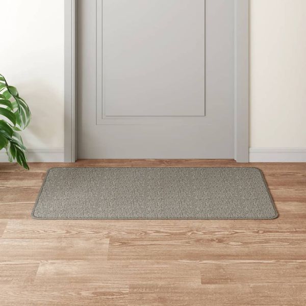 vidaXL Behúň na koberce sisalový vzhľad strieborný 50x100 cm