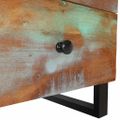 vidaXL Nočné stolíky 2 ks 40x33x46 cm masívne recyklované drevo