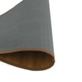 vidaXL Koberec okrúhly hnedý 100 cm bambus