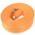 vidaXL Upínacie popruhy s račňou 10 ks, 1 tona, 6mx38mm, oranžové