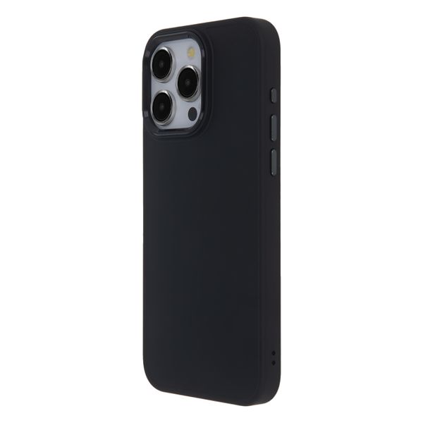 Satin Elegant Matt obal na iPhone 16 čierny