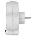 Rozbočovacia zásuvka EMOS P0073 2×, vyp., 1×USB-A + 1×USB-C, biela