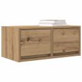 vidaXL TV stolíky 2 ks dub artisan 60x31x25,5 cm spracované drevo
