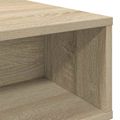 vidaXL Konferenčný stolík Sonoma dub 80 x 46 x 35 cm Kompozitné drevo