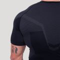 Bezšvové tričko OG1 Black/Grey - GymBeam, veľkosť L