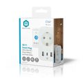 SmartLife chytrá zásuvka NEDIS WIFIP151EWT /Wi-Fi/meranie spotreby/16A/3680W/biela