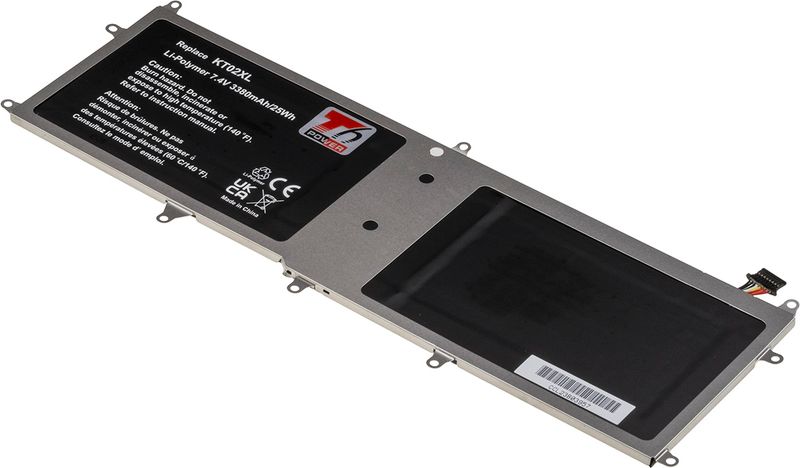 Batéria T6 Power pre HP Pro X2 612 G1 Keyboard, 3380mAh, 25Wh, 2cell, Li-pol