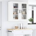 vidaXL Dvierka na umývačku Kalmar Biela 80 x 31 x 80 cm