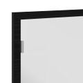 vidaXL Kúpeľňové zrkadlo s LED svetlami, čierny dub 60x8,5x37 cm