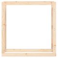 vidaXL Stojan na palivové drevo 100x25x100 cm masívna borovica
