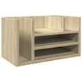 vidaXL Organizér na stôl dub sonoma 44,5x24x25 cm kompozitné drevo