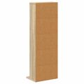 vidaXL CD Skrinka Dub sonoma 33 x 23,5 x 97,5 cm Kompozitné drevo