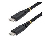 2m 6.6ft Pletený USB-C Nabíjací Kábel - USB2CC2MNCBR