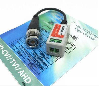 Video Balun, prevodník UTP sada 2 ks, HDCVi/TVI/AHD 300m Video Balun , převodník UTP sada 2 ks, HDCVi/TVI/AHD 300m