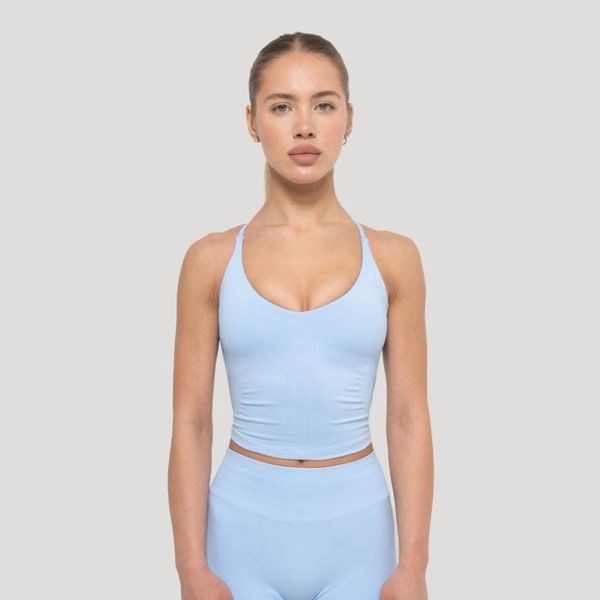 Dámske tielko Luma Baby Blue - GymBeam, veľkosť M