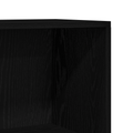 vidaXL Regál na knihy 60 x 24 x 176 cm Kompozitné drevo Čierny dub