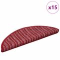 vidaXL Samolepiace schodové rohože 15 ks 56 x 17 x 3 cm Non-Slip