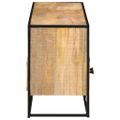 vidaXL TV skrinka 110x30x45 cm surové mangovníkové drevo