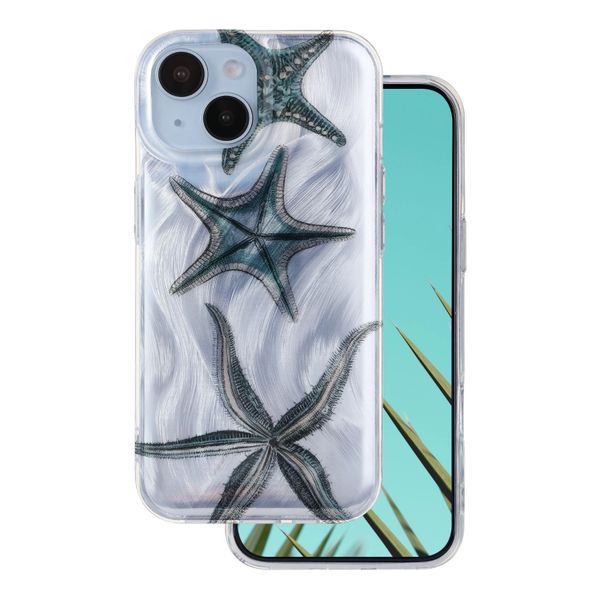 Ultra Trendy letné puzdro pre iPhone 14 6,1" hviezdica