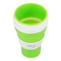 Skladací silikónový hrnček NILS Camp NC4103 600ml svetlozelený