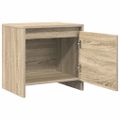 vidaXL Nočný stolík, dub sonoma 45x34x44,5 cm, kompozitné drevo