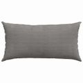 vidaXL Vankúše na pohovku 2 pcs Svetlosivá 80 x 40 cm