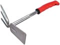Záhradná motyčka s kypričom, dĺžka 290 mm, ergonomická rukoväť SIXTOL