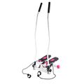 Twist stepper s expandérmi a úchopmi HMS S 3085 ružový